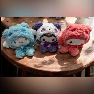 3pc RARE Anime Sanrio plushies NEW IN BOX